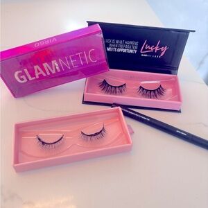 Gorgeous Glamnetic magnetic lashes x2